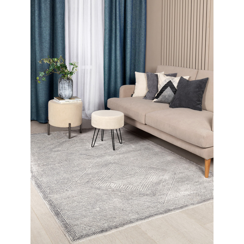 Штора рогожка ROUND DENIM 170х270 см - 1 шт. Штора рогожка ROUND DENIM 170х270 см - 1 шт.