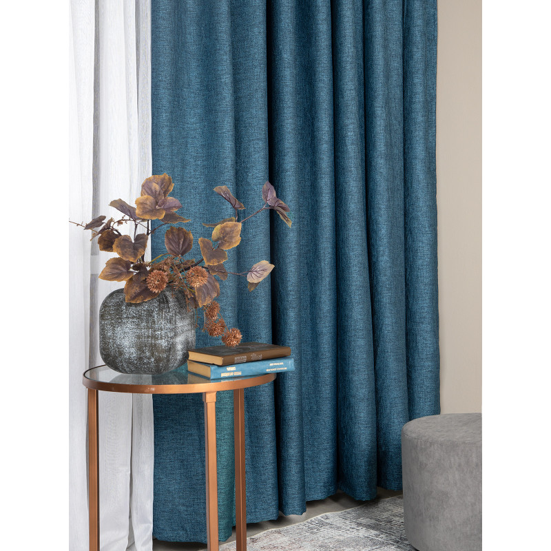 Штора рогожка ROUND DENIM 170х270 см - 1 шт. Штора рогожка ROUND DENIM 170х270 см - 1 шт.
