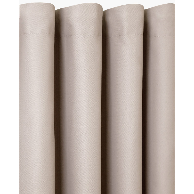 Штора супершёлк SOUL BEIGE 150х270 см - 1 шт.