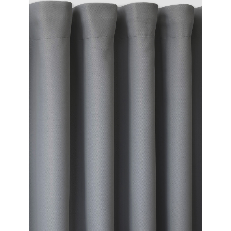 Штора супершёлк SOUL GREY 200х270 см - 1 шт.