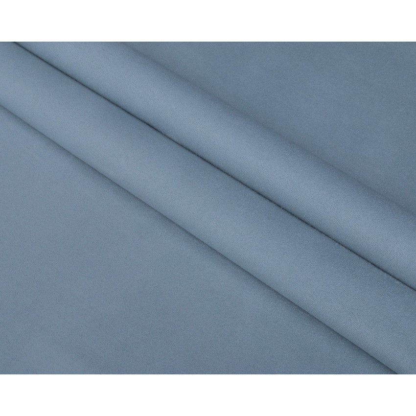 Ткань замша AURORA BLUE (LE) на отрез от 1 м.п, ширина 140 см