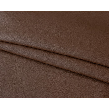 Ткань искусственная кожа VALENCIA BROWN на отрез от 1 м.п, ширина 140 см