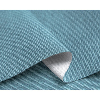 Ткань рогожка BAHAMA PLUS BLUE на отрез от 1 м.п, ширина 140 см