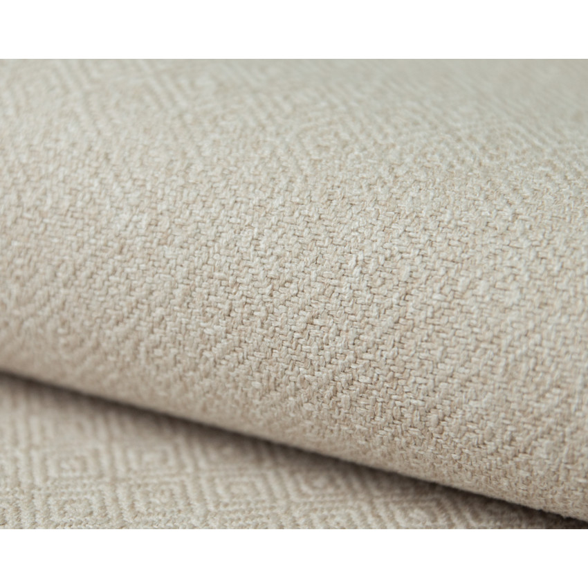 Ткань рогожка BJORK IVORY на отрез от 1 м.п, ширина 140 см