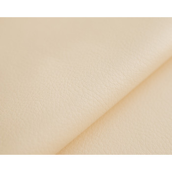Ткань искусственная кожа MARVEL CREAM на отрез от 1 м.п, ширина 140 см