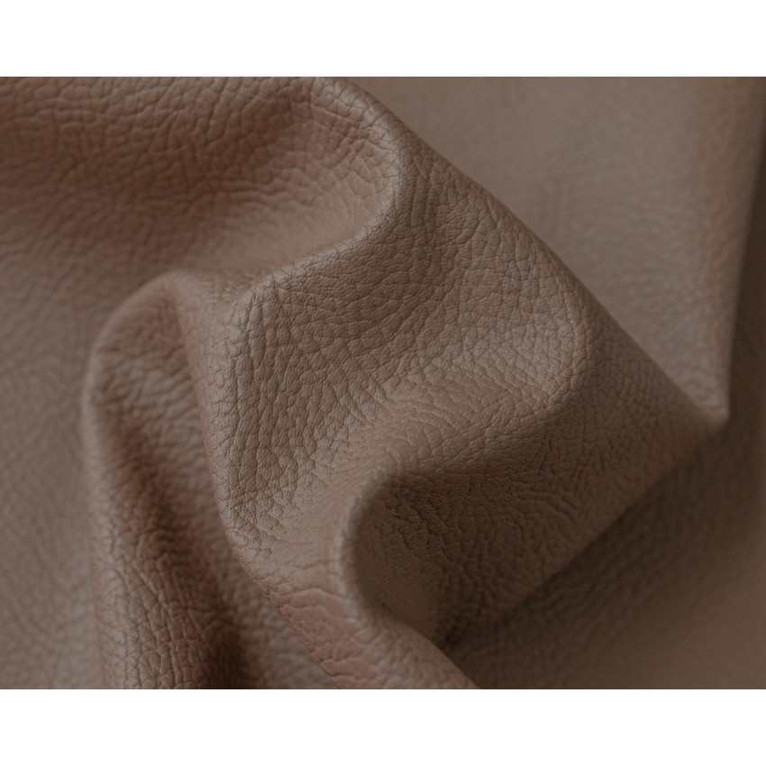 Ткань искусственная кожа VALENCIA COCOA на отрез от 1 м.п, ширина 140 см