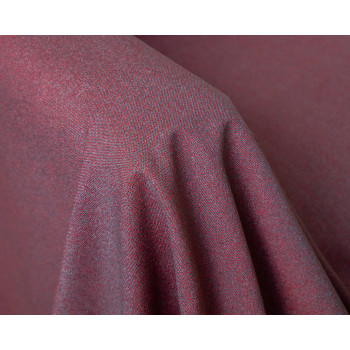 Ткань рогожка SOLTA RED на отрез от 1 м.п, ширина 140 см