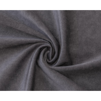Ткань велюр NOEL GREY на отрез от 1 м.п, ширина 140 см