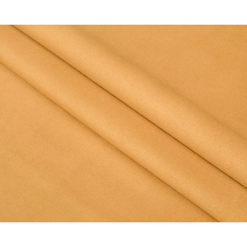 Ткань замша AURORA YELLOW (LE) на отрез от 1 м.п, ширина 140 см