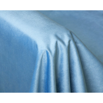 Ткань велюр BINGO BLUE на отрез от 1 м.п, ширина 140 см