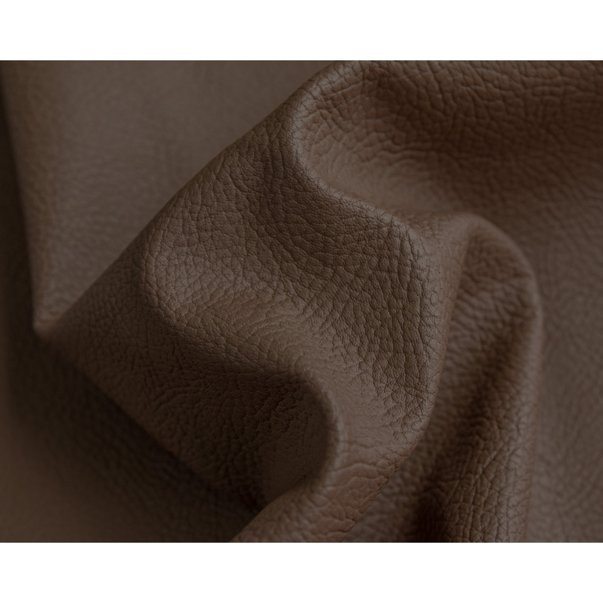 Ткань искусственная кожа VALENCIA COFFEE на отрез от 1 м.п, ширина 140 см