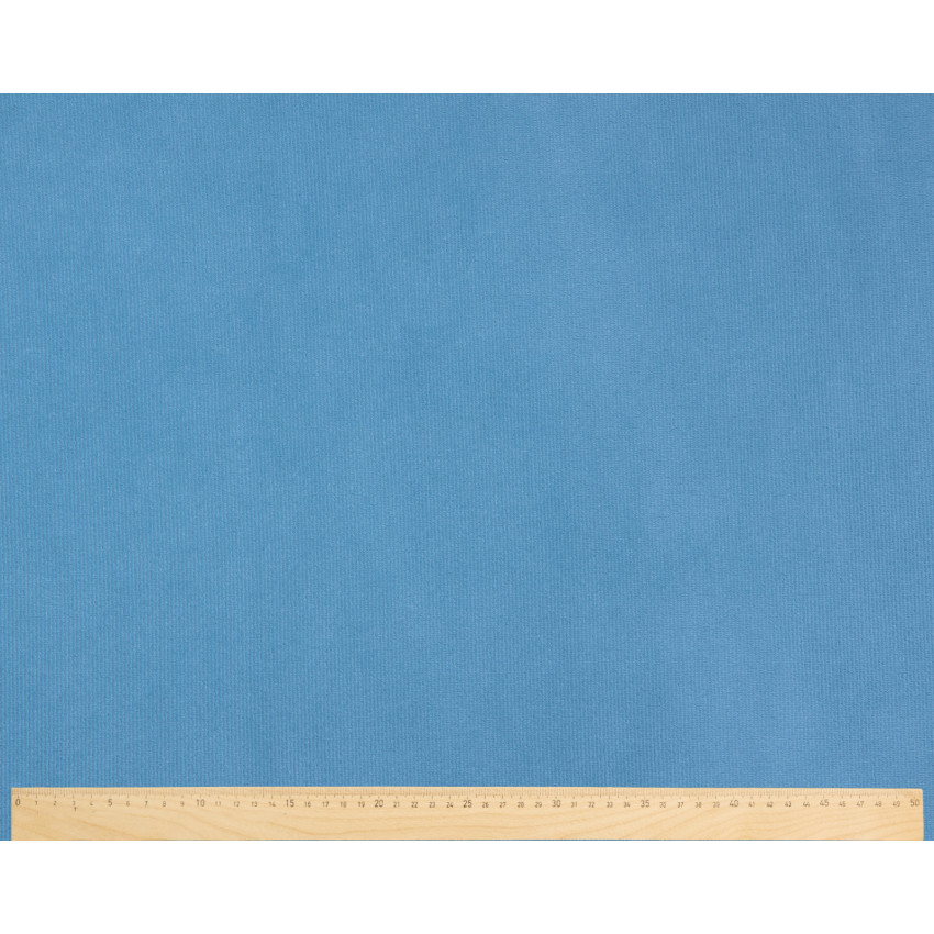 Ткань велюр BINGO BLUE на отрез от 1 м.п, ширина 140 см