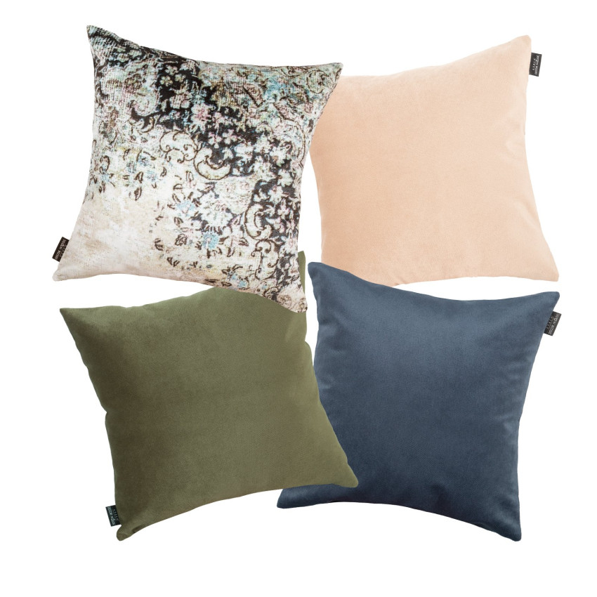 Комплект чехлов для подушек Ameli, 45x45 см - 4 шт. Комплект чехлов для подушек Ameli, 45x45 см - 4 шт.