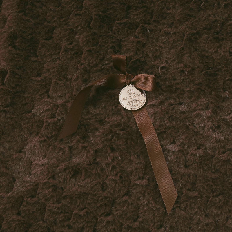 Плед Аврил Шоколадный 160x220