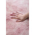 Меховой ковер Fiona Розовый Круглый 150 см