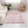 Меховой ковер Fiona Розовый 80x120 см