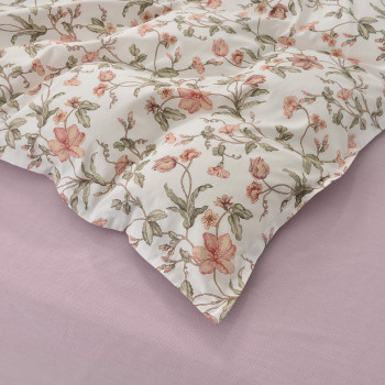 Постельное белье Гвинет Розовый Евро 4 н