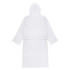 Вафельный халат с капюшоном Naomi Белый XL