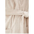 Махровый халат с капюшоном Шанти Бежевый XL