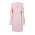 Махровый халат с капюшоном Шанти Розовый XL