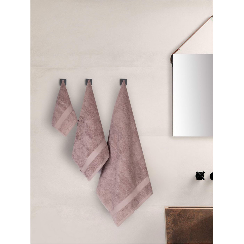 Махровое полотенце Kerry Светло-серый 70x140