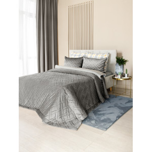 Покрывало Adria Smoke Дымчатый 135x230 см