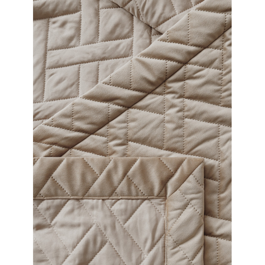 Покрывало Adria Beige Бежевый 135x230 см Покрывало Adria Beige Бежевый 135x230 см