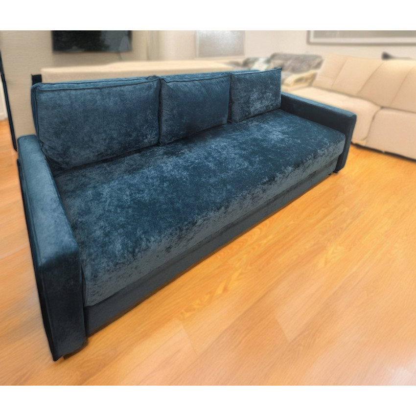 Ткань велюр Balance Midnight Темно-синий, ширина 140 см Ткань велюр Balance Midnight Темно-синий, ширина 140 см