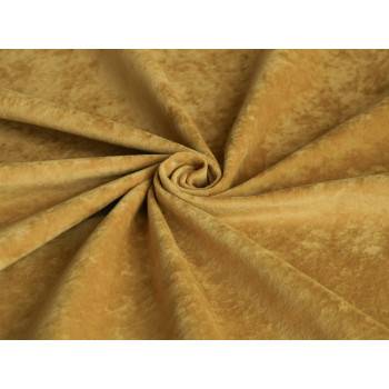 Ткань велюр Balance Mustard Горчичный, ширина 140 см