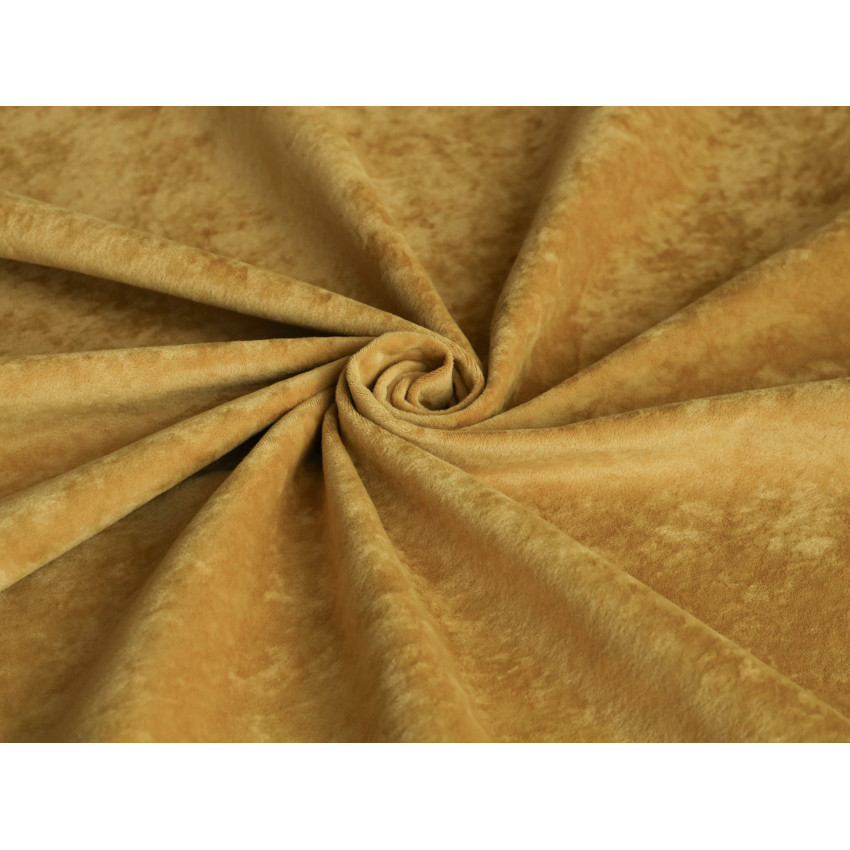 Ткань велюр Balance Mustard Горчичный, ширина 140 см Ткань велюр Balance Mustard Горчичный, ширина 140 см