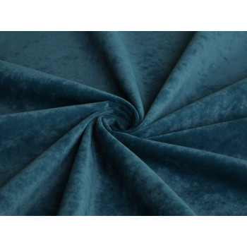 Ткань велюр Balance Midnight Темно-синий, ширина 140 см