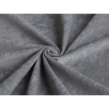 Ткань велюр Balance Cloud Темно-серый, ширина 140 см