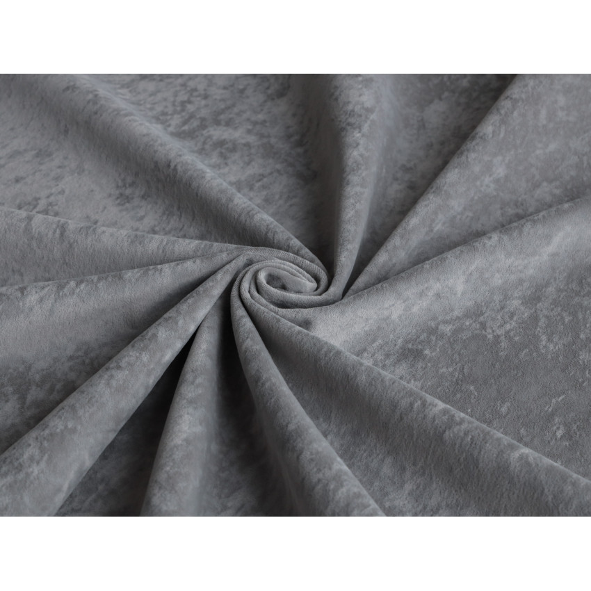Ткань велюр Balance Cloud Темно-серый, ширина 140 см
