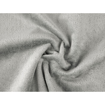 Ткань велюр Bellezza Cloud Светло-серый, ширина 140 см