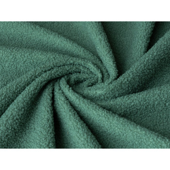 Ткань велюр Bravo Mineral Серо-зеленый, ширина 140 см