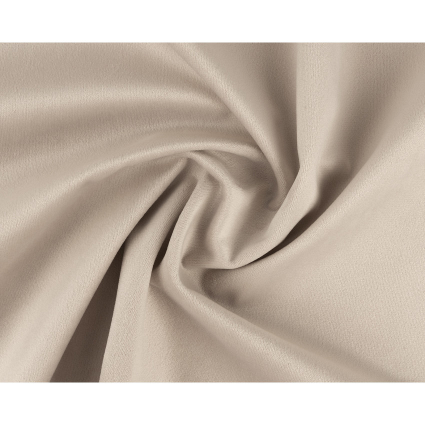 Ткань велюр Fiore Rose Бежево-розовый, ширина 140 см