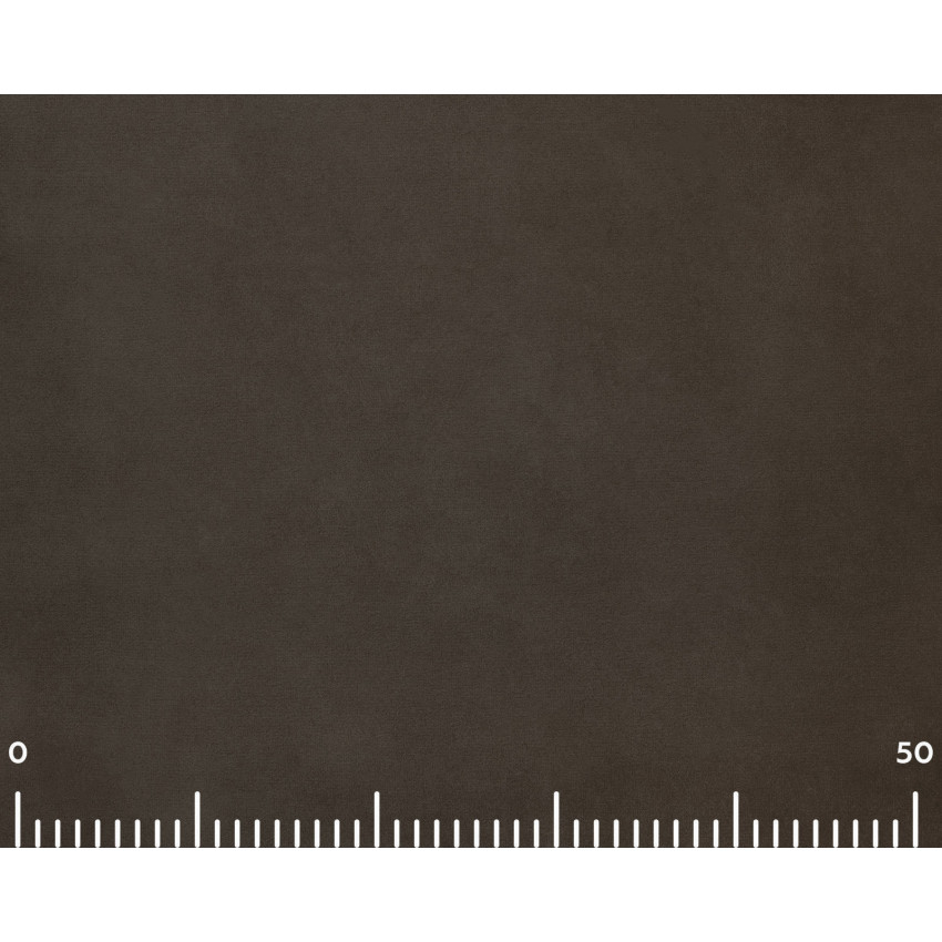 Ткань велюр Fiore Bitter Темно-коричневый, ширина 140 см