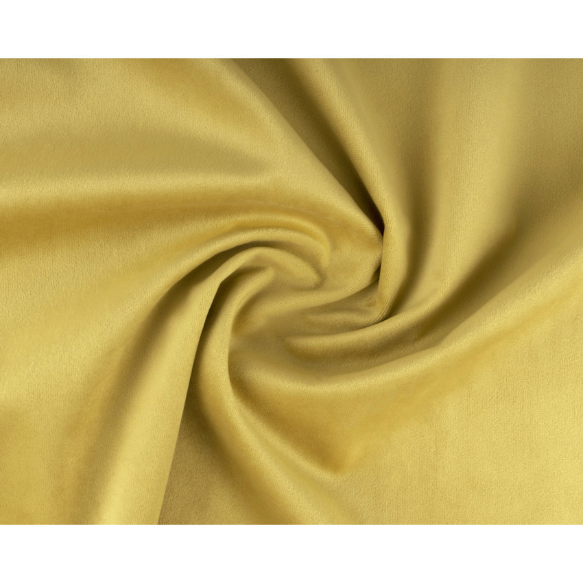 Ткань велюр Fiore Sunny Горчичный, ширина 140 см