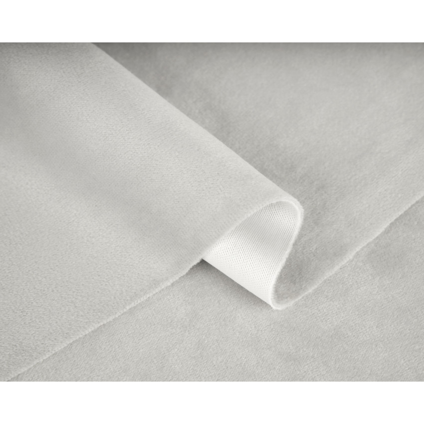 Ткань велюр Fiore Ash Светло-серый, ширина 140 см