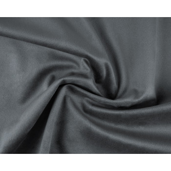 Ткань велюр Fiore Grafit Графитовый, ширина 140 см