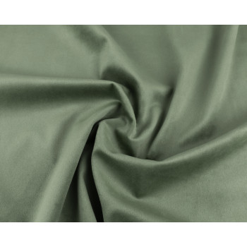 Ткань велюр Fiore Olive Оливковый, ширина 140 см