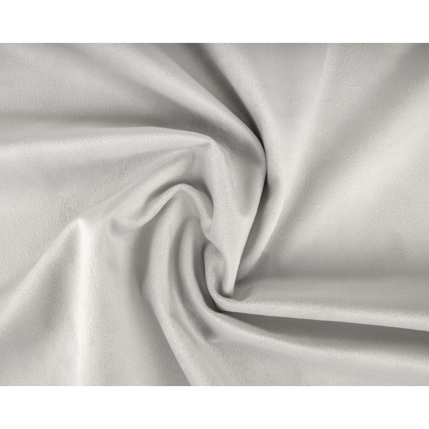 Ткань велюр Fiore Ash Светло-серый, ширина 140 см