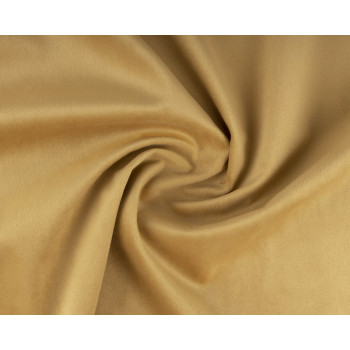 Ткань велюр Fiore Umber Желтый, ширина 140 см