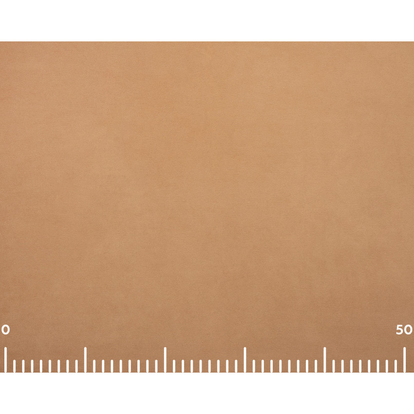 Ткань велюр Fiore Clay Бурый, ширина 140 см