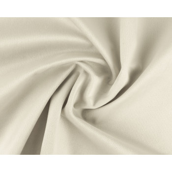 Ткань велюр Fiore Bone Слоновая кость, ширина 140 см