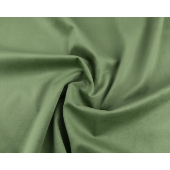 Ткань велюр Fiore Celadon Серо-зеленый, ширина 140 см