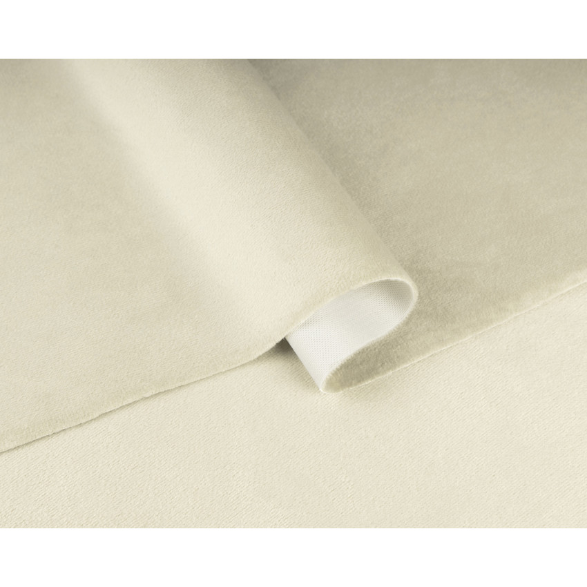 Ткань велюр Fiore Bone Слоновая кость, ширина 140 см