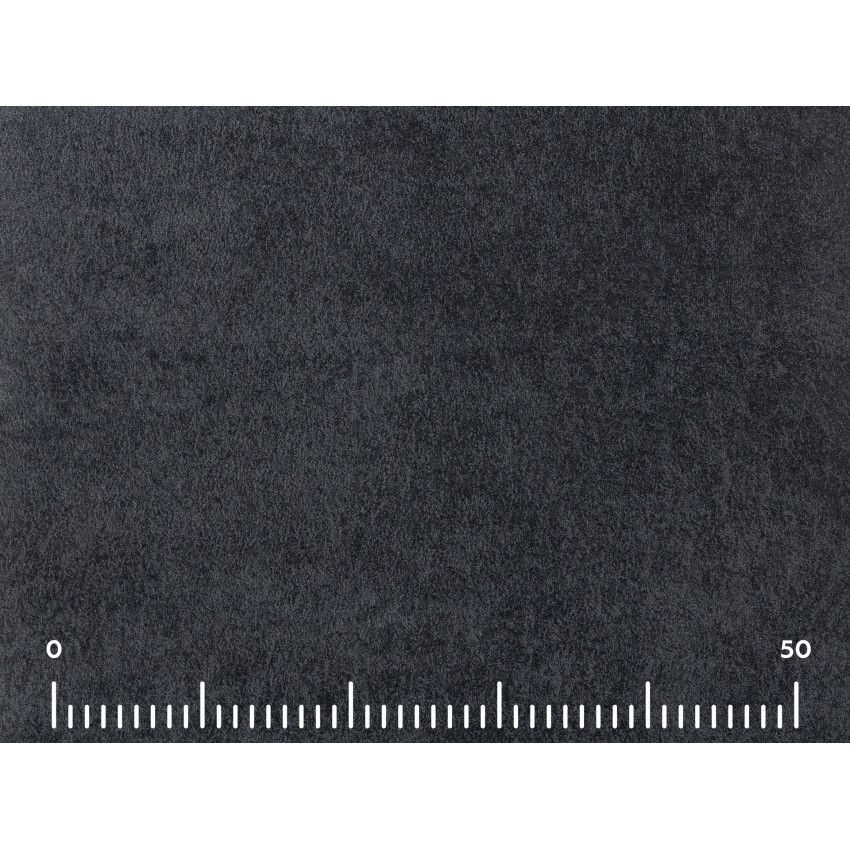 Ткань велюр Tesoro Nero Черный, ширина 140 см