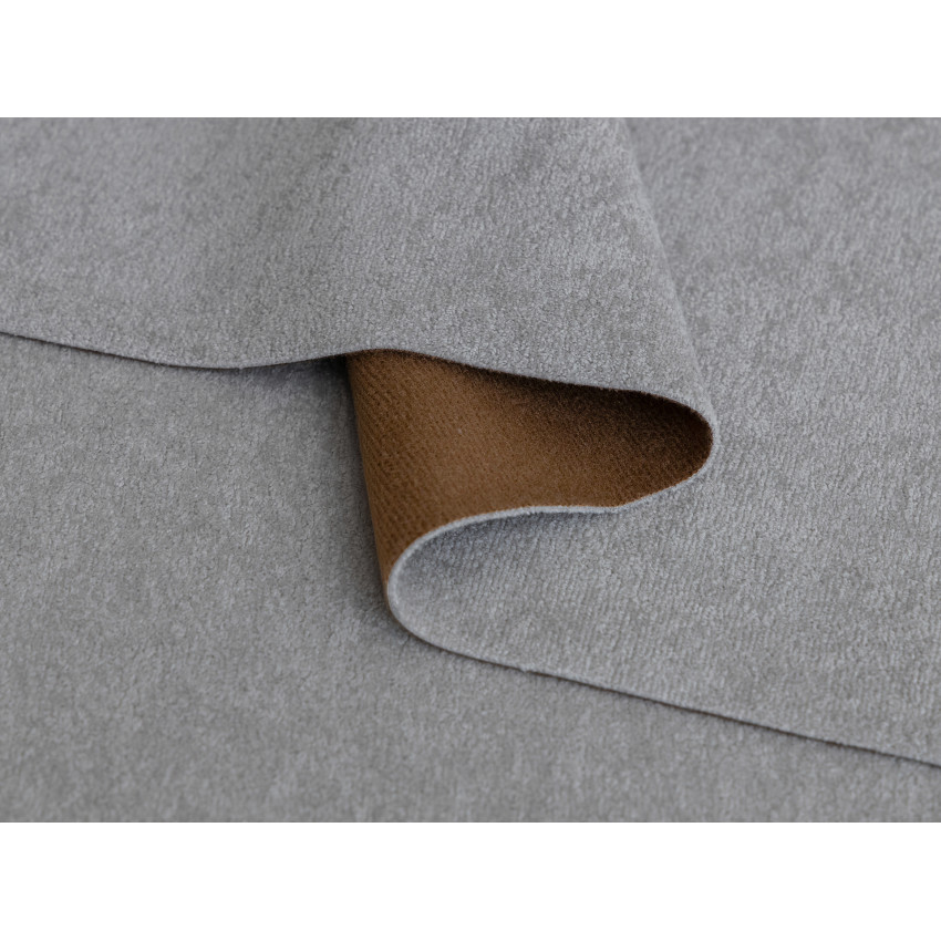 Ткань велюр Tesoro Grey Серый, ширина 140 см