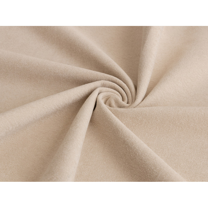 Ткань велюр Tesoro Semolina Светло-бежевый, ширина 140 см